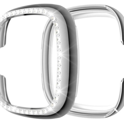 Funda con diseño de diamante para Fitbit Versa 3