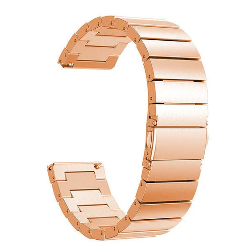 Metal Strap, rose gold, without a watch, 3/4 front view