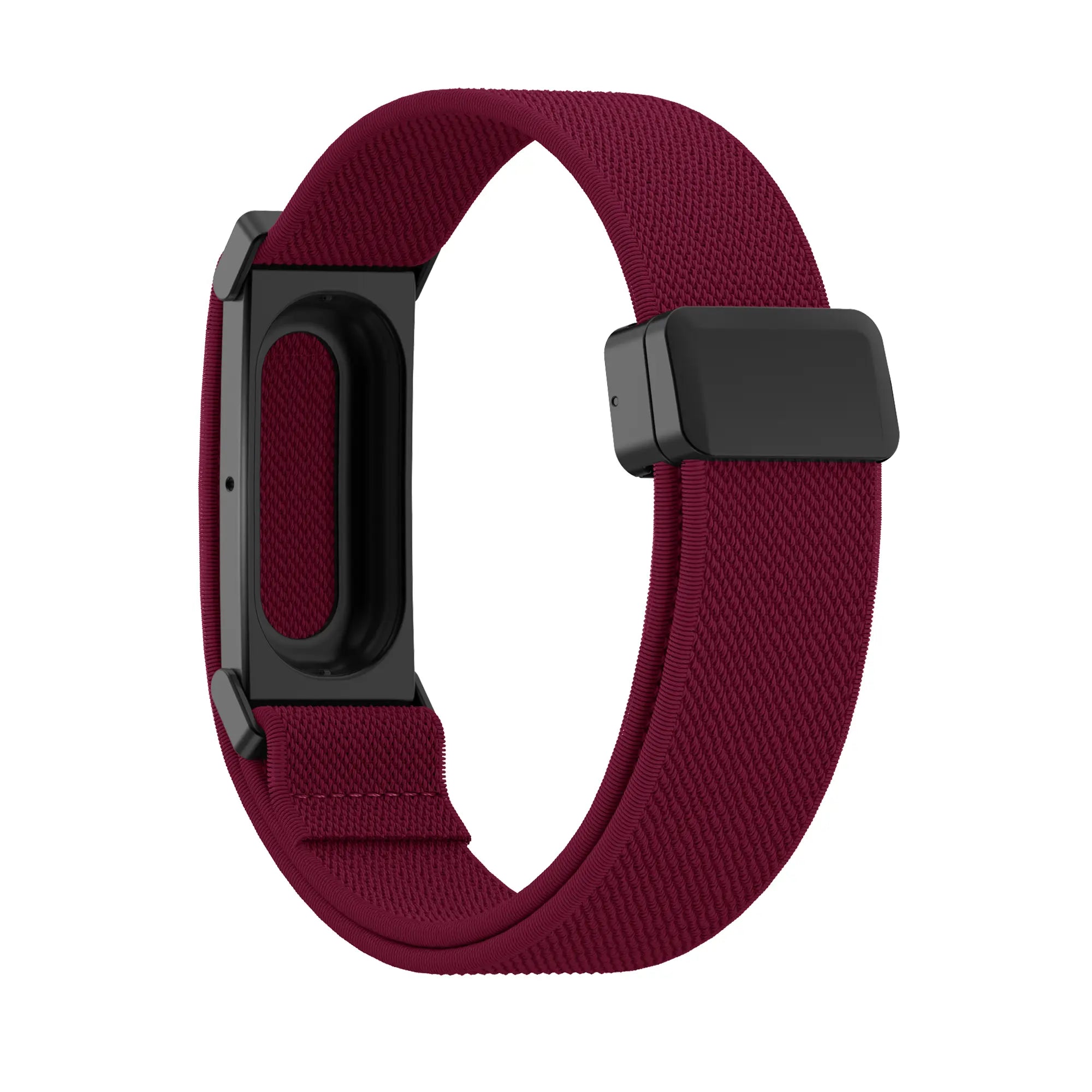 Bandz Correa nylon con hebilla-D Fitbit Air (rojo vino)