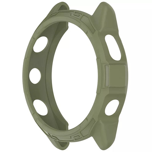 Funda TPU robusta Garmin Forerunner 265 (verde)