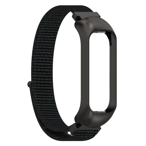 Nylon Strap, black, without a watch, 3/4 front view