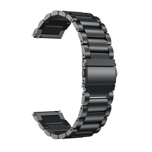 Titanium Strap, black, without a watch, 3/4 front view