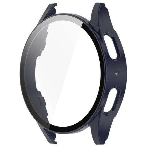 Samsung Galaxy Watch 7 44mm Hard Case with Glass (Dark Blue)