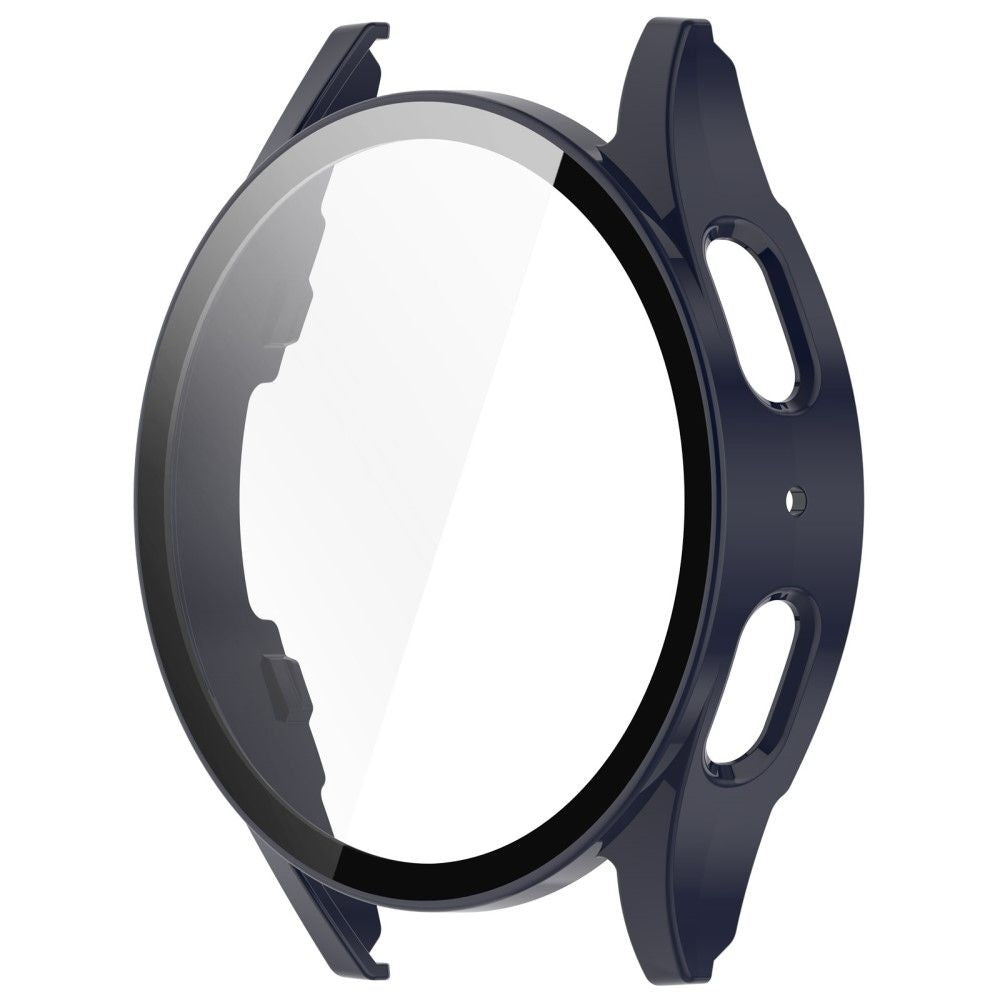 Funda rígida con vidrio Samsung Galaxy Watch 7 44mm (azul oscuro)