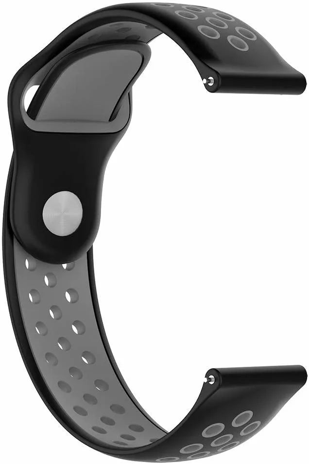 Fossil Gen 4 Explorist (HR) Sport Strap (Black/Grey)