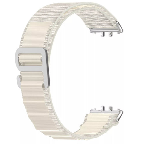 Alpine Nylon Strap, starlight, without a watch, 3/4 front view
