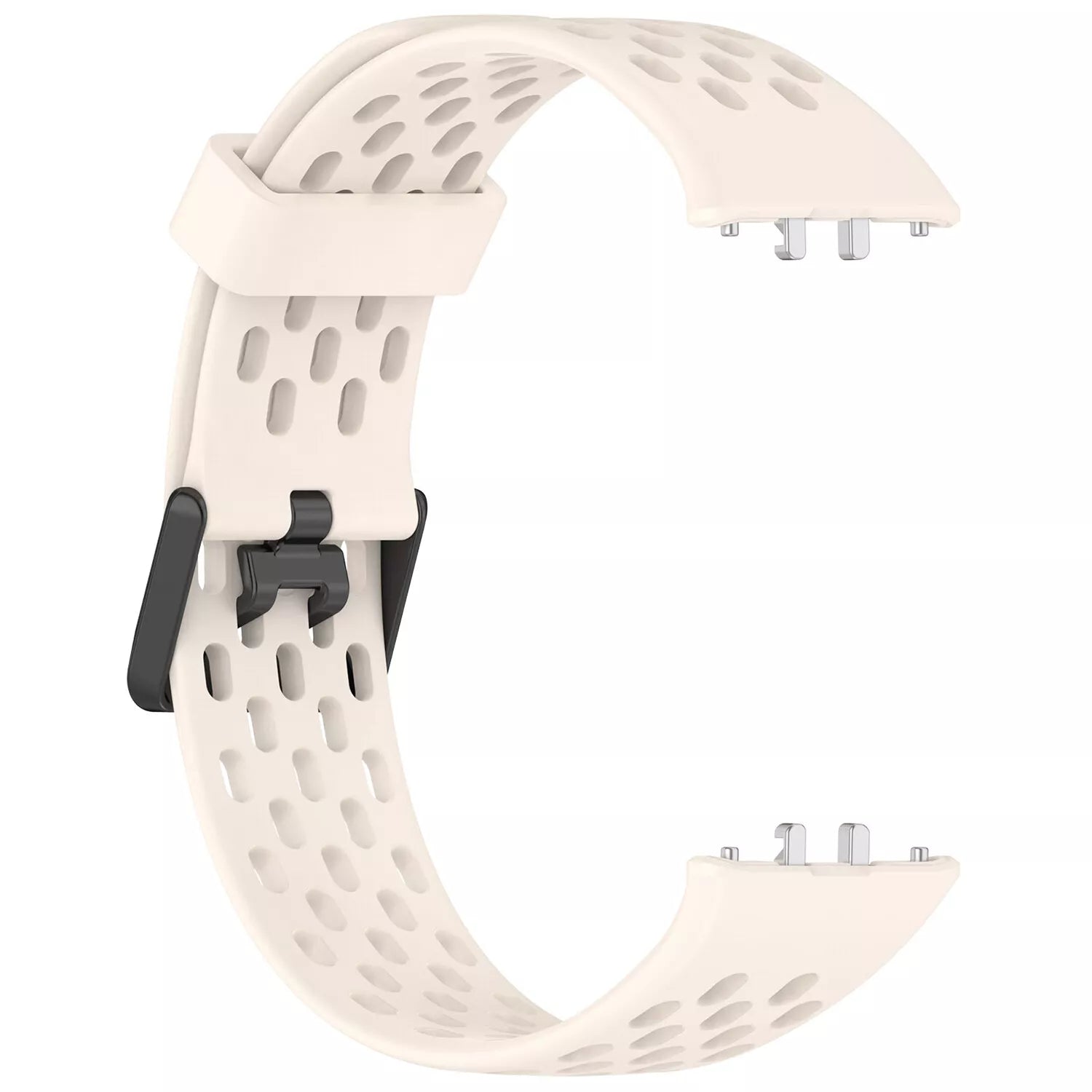 Correa silicona transpirable Samsung Galaxy Fit 3 (blanco estrella)