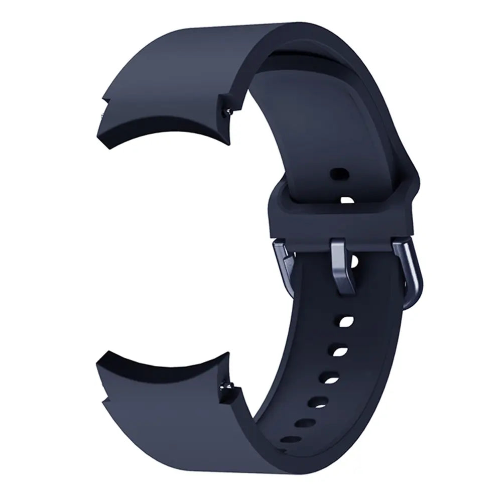 Samsung Galaxy Watch 4 - 40mm Buckled Silicone Strap (Dark Blue)