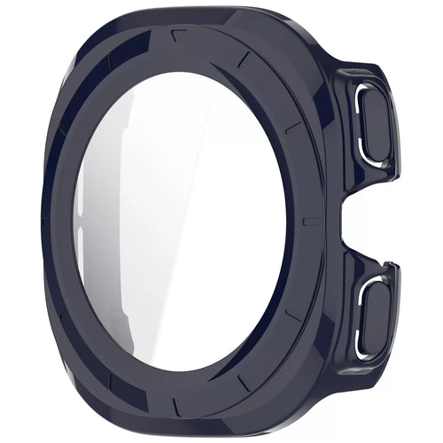 Funda rígida con vidrio Samsung Galaxy Watch Ultra (azul oscuro)