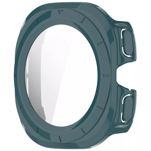 Funda rígida con vidrio Samsung Galaxy Watch Ultra (verde pino)