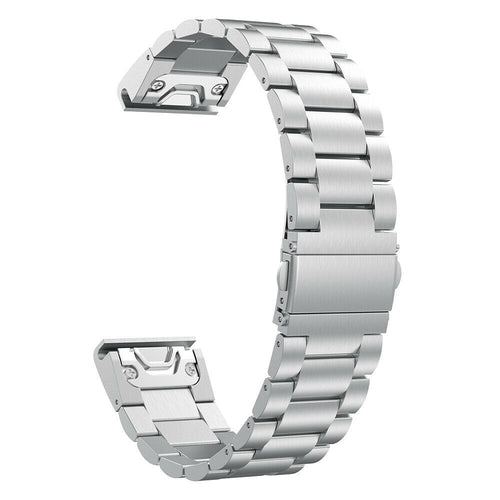 Garmin D2 Delta Steel Strap (Silver)