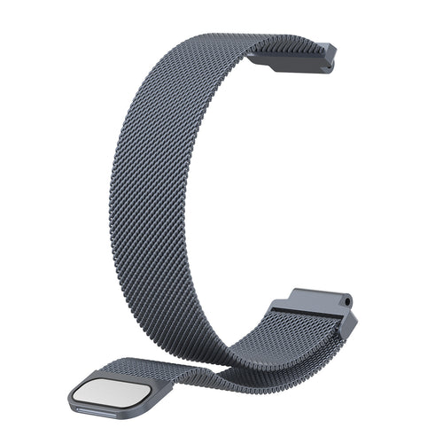 Milanese Strap, space grey, without a watch, 3/4 front view