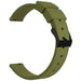 Correa reloj 14mm silicona de lujo - universal (verde)