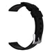 Correa reloj 14mm silicona - universal (negro)