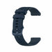 Correa reloj 18mm silicona - universal (azul oscuro)