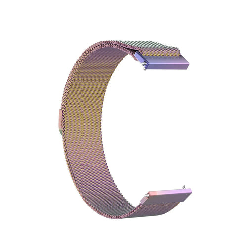 Milanese Strap, rainbow, without a watch, 3/4 front view