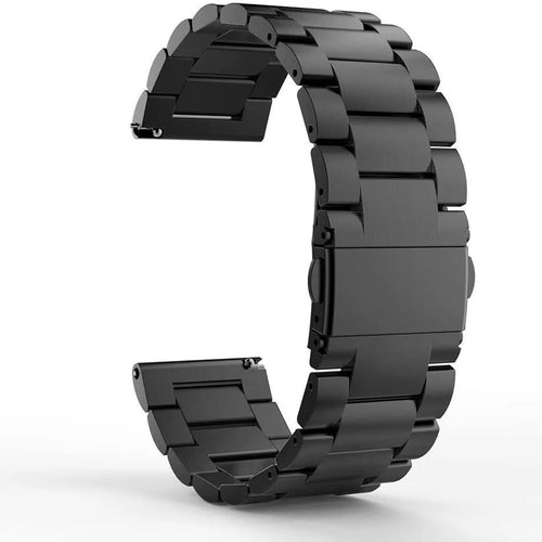 Correa acero Fossil Gen 4 Venture HR (negro)