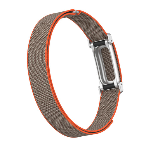 Correa nylon bíceps Fitbit Air (gris/naranja)