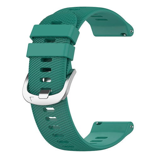 Correa silicona Garmin Vivoactive 6 (verde pino)