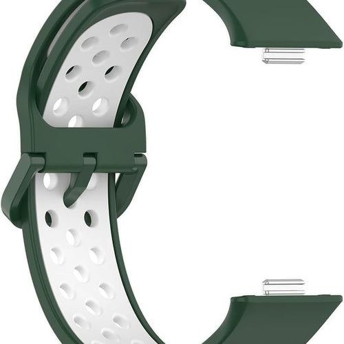 Huawei Watch Fit 5 Pro Sport Strap (Green/White)