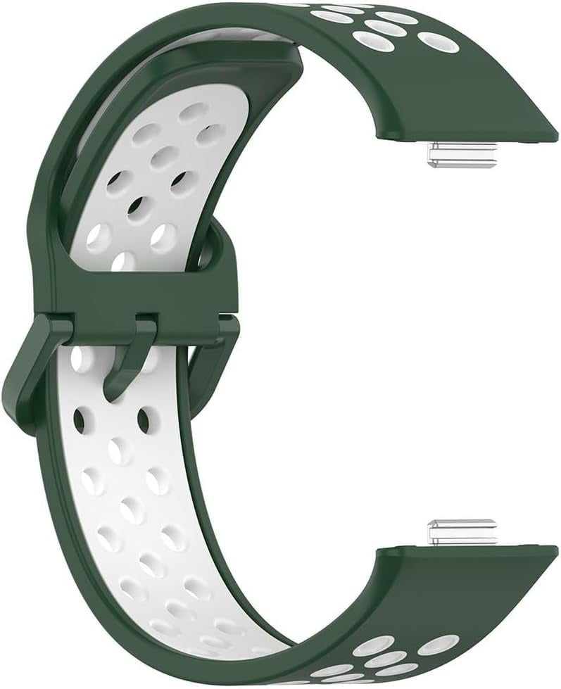Huawei Watch Fit 5 Sport Strap (Green/White)