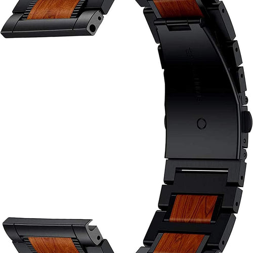 Huawei Watch GT 5 - 46mm Wooden/Steel Strap (Black)