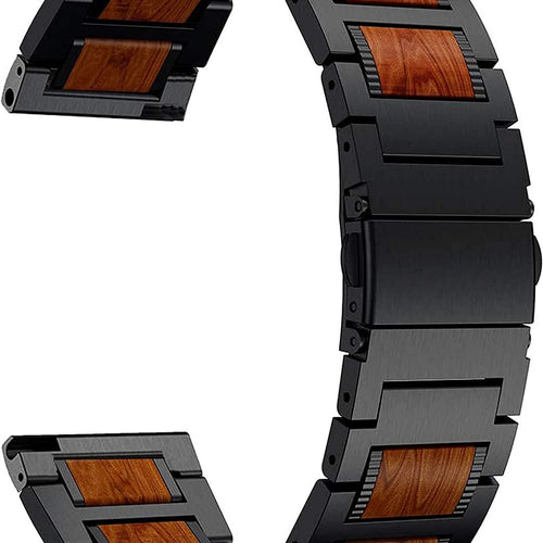 Huawei Watch GT 5 - 46mm Wooden/Steel Strap (Black)