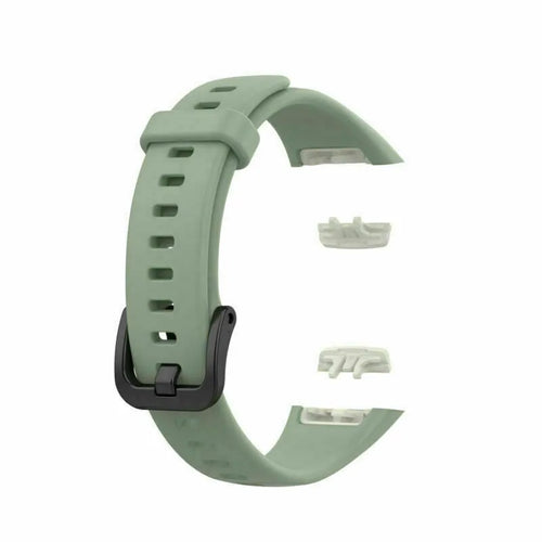 Silicone Strap, light green, without a watch, 3/4 front view