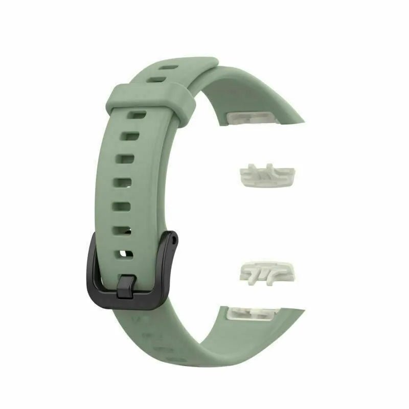 Silicone Strap, light green, without a watch, 3/4 front view