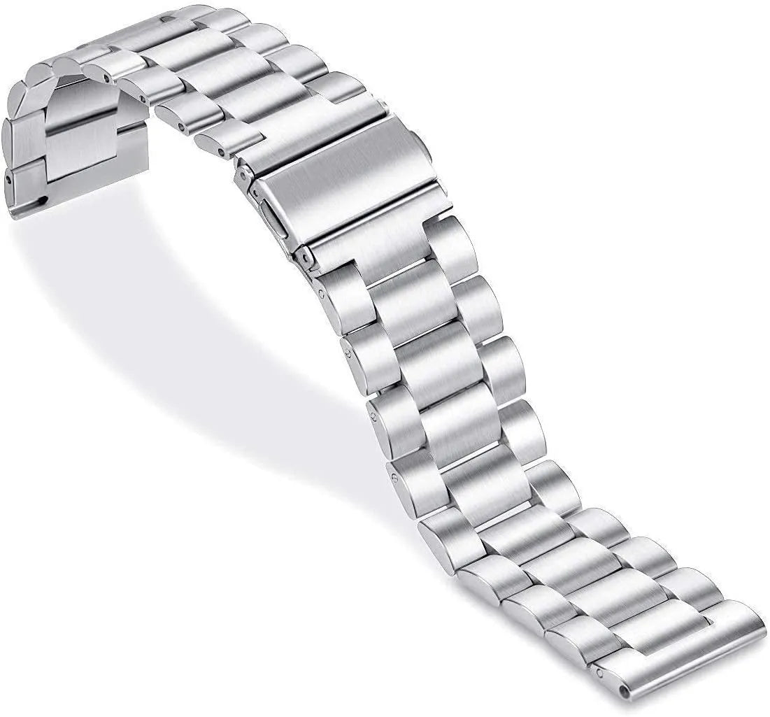 Steel Strap, silver, without a watch, 3/4 front view