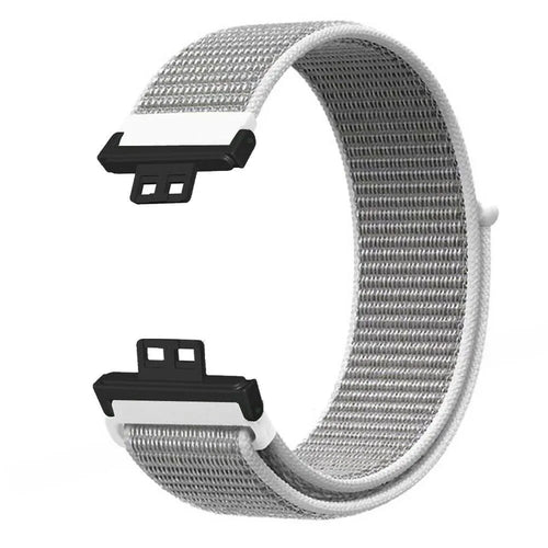 Nylon Strap, grey, without a watch, 3/4 front view