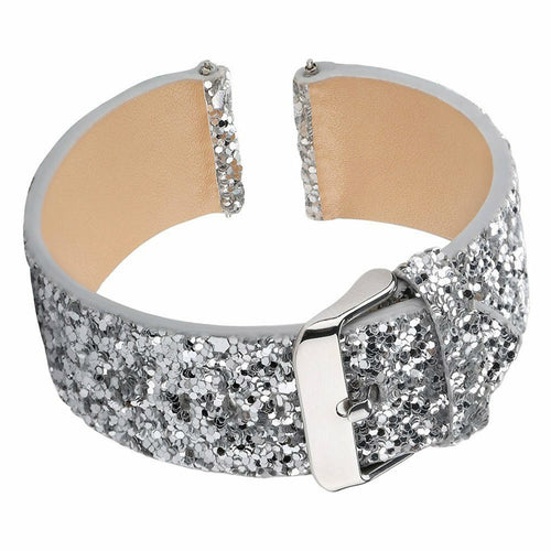 Withings ScanWatch 2 - 42mm Glitter Leather Strap (Silver)