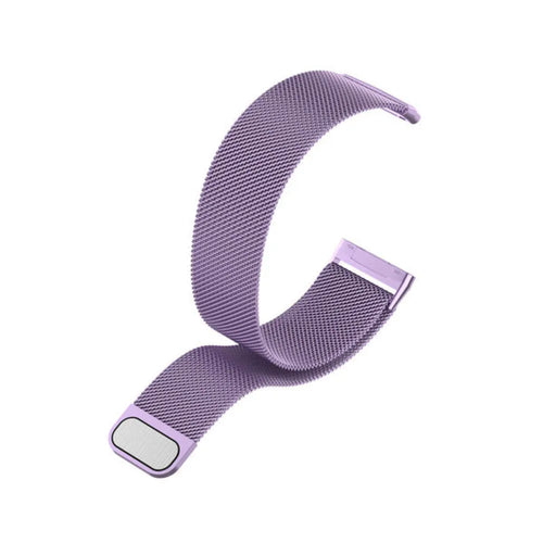 Milanese Strap, purple, without a watch, 3/4 front view