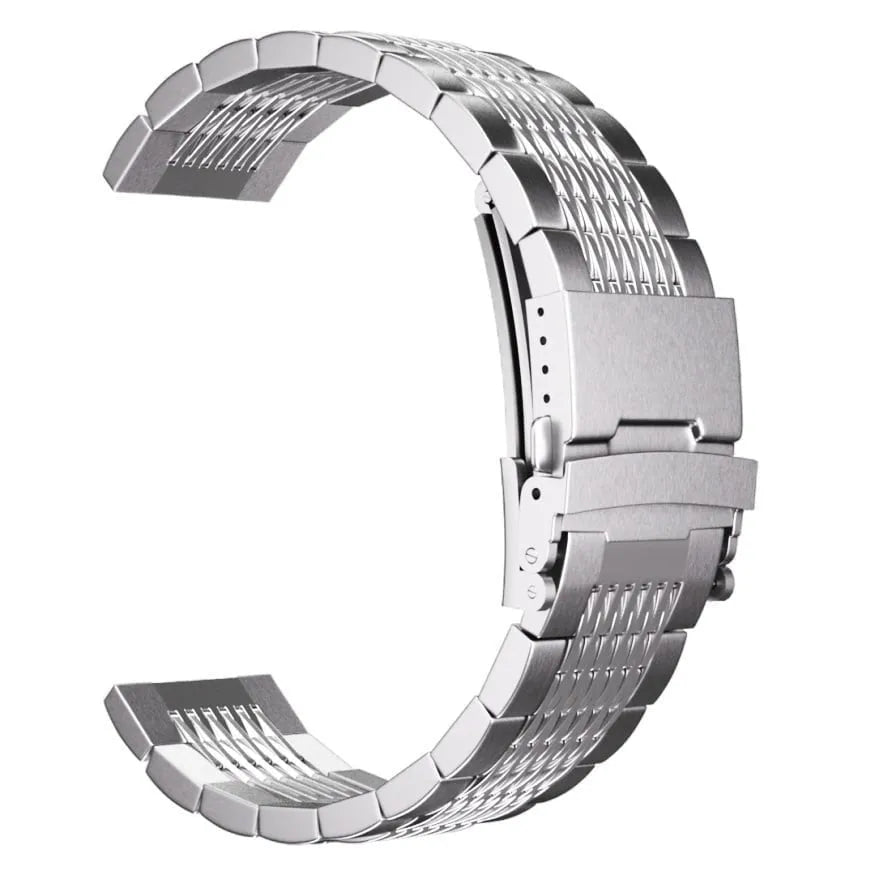 Correa acero con establon Premium Oppo Watch X2 (plateado)