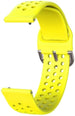 Correa silicona respirable Samsung Galaxy Watch 6 Classic 47mm (amarillo)