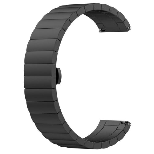Correa acero con eslabones Garmin Venu 3s (negro)