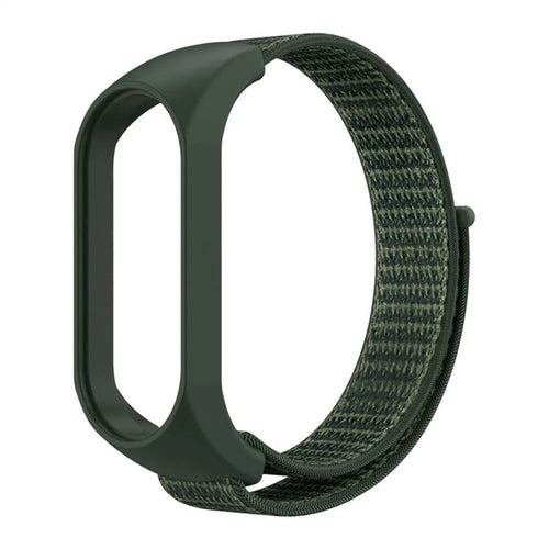 Nylon Strap, army green, without a watch, 3/4 front view