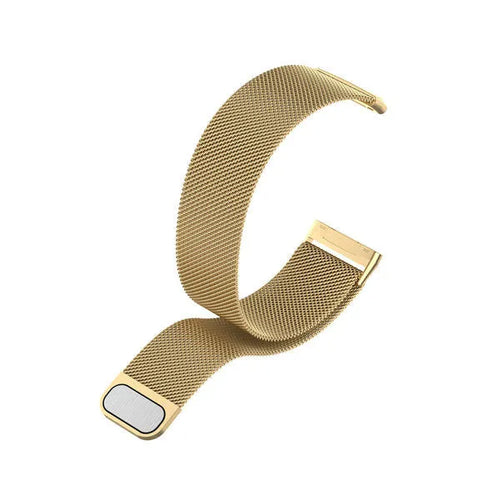 Milanese Strap, gold, without a watch, 3/4 front view