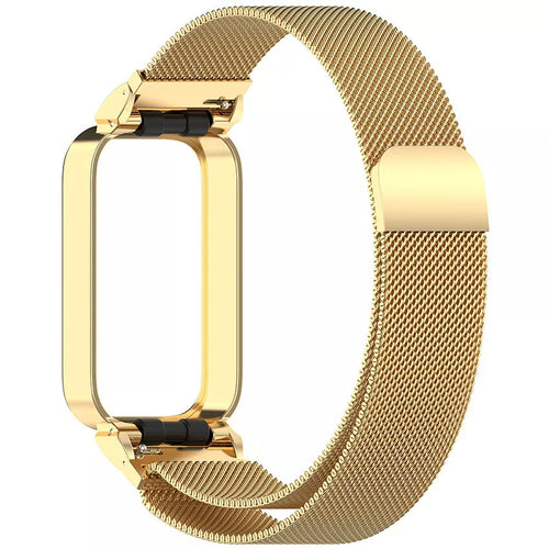 Correa milanesa Xiaomi Smart Band 9 Active (dorado)