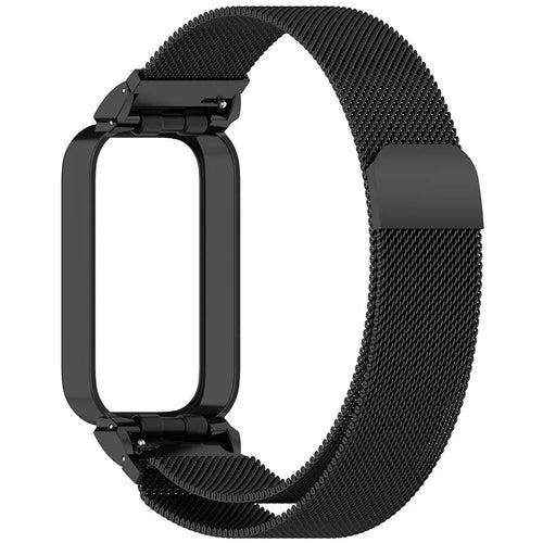Correa milanesa Xiaomi Smart Band 9 Active (negra)