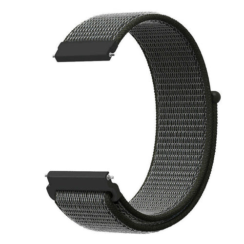 Amazfit Bip U (Pro) Nylon Strap (Green/Grey)