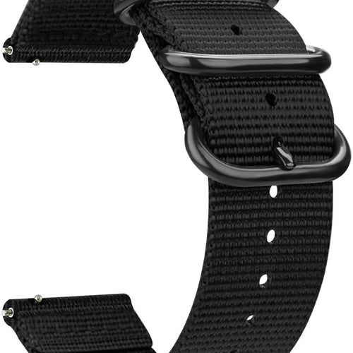 Correa nylon con hebilla Amazfit GTR Mini (negro)