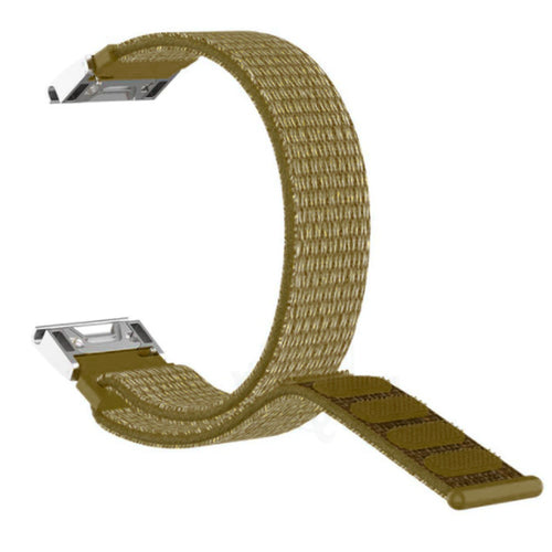 Garmin Fenix 7x Nylon Strap (Olive Green)