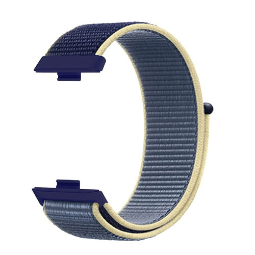 Huawei Watch Fit 4 Nylon Classic Strap (Ocean Blue)