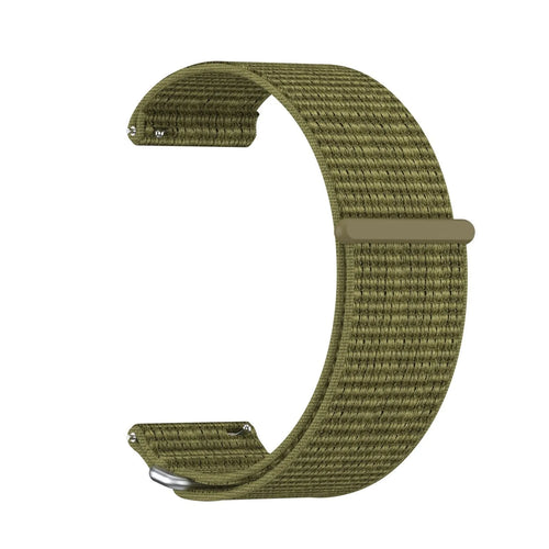 Correa nylon Coros Apex 4 - 46mm (verde oliva)