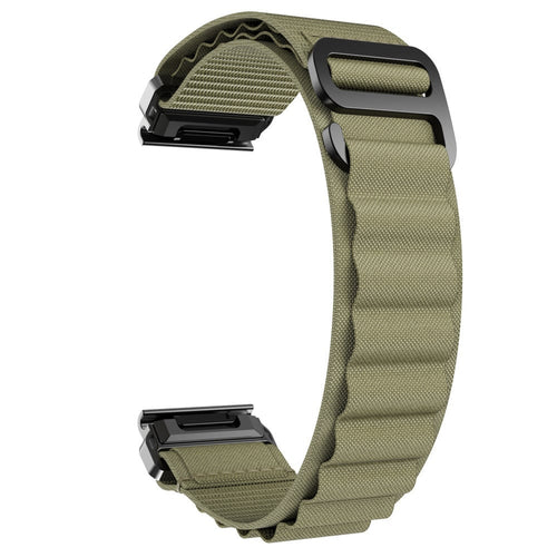Correa Alpine Garmin Fenix 8 Pro - 51mm (verde oliva)