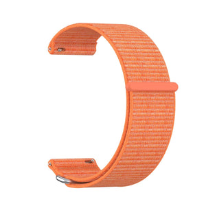 Nylon Strap, orange, without a watch, 3/4 front view