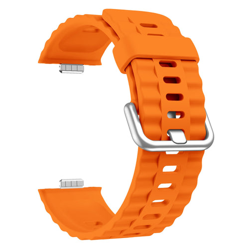 Correa silicona 'Classic' Huawei Watch 3 (Pro) (naranja)