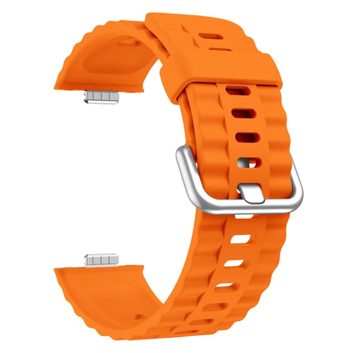 Correa silicona Classic Huawei Watch Fit 4 (naranja)