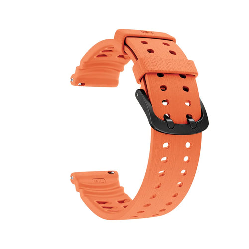 Polar Vantage M3 Silicone Grain Strap (Orange)